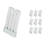 Mehrfachpackung 10x Osram Dulux F 24W - 840 Kaltweiß | 4-Pins 