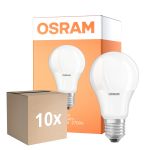 Mehrfachpackung 10x Osram Parathom LED Star E27 Birne Matt 8.5W 806lm - 827 Extra Warmweiß | Ersatz für 60W