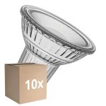 Mehrfachpackung 10x Ledvance LED-Spot GU10 PAR16 6.9W 650lm 120D - 930 Warmweiß | Höchste Farbwiedergabe - Dimmbar - Ersatz Für 80W