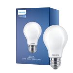 Philips Master LED E27 Birne Fadenlampe Matt 5.9W 806lm - 922-927 Dim To Warm | Höchste Farbwiedergabe - Dimmbar - Ersatz Für 60W