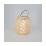 Eglo Tischlampe Marliano Solar Holz Braun 3W 300lm - 840 Kaltweiß | IP44