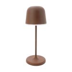 Eglo Tischlampe Mannera-S Aluminium Rostig 1W 170lm - 825-830-840 CCT | IP54 - Touch Dimmbar - USB-C