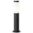 Brilliant Dody Pollerleuchte Stehlampe Metall Plastik Schwarz | 120mm - IP44 - Außenbeleuchtung - Geeignet für 1x E27