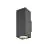 SLV Theo Pro L Wandleuchte Aluminium Anthrazit 10W 1200lm - 827 Extra Warmweiß | Außenbeleuchtung - IP65
