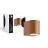 D'Lite Wandleuchte Vossem Bronze| IP54 - Geeignet für 1x GU10 