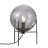 Nordlux Tischlampe Alton 20 Glas und Metall Schwarz | Geeignet für 1x E14