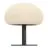 Nordlux Tischlampe Sponge Akku Schwarz 4.8W 300lm - 827 Extra Warmweiß | 3-Stufen Dimmbar