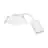 Nordlux Downlight Monolo Weiß 4.8W 450lm 36D - 830 Warmweiß | 82mm - IP20 - 3-Stufen Dimmbar