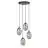 Emibig Pendelleuchte Astral Stahl Schwarz | Geeignet für 4x E14 - Max 10W