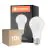 Mehrfachpackung 10x Ledvance Classic LED E27 Birne Matt 8.5W 806lm - 827 Extra Warmweiß | Ersatz für 60W