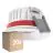 Mehrfachpackung 20x Ledvance LED-Spot Fire Rated Aluminium Weiß 8W 640lm 36D - 927 Extra Warmweiß | Ausschnitt 68mm - IP65 - Höchste Farbwiedergabe - Dimmbar