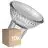 Mehrfachpackung 10x Ledvance LED-Spot GU10 PAR16 8W 750lm 36D - 827 Extra Warmweiß | Ersatz Für 100W