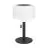 Eglo Tischlampe Montapalma Solar Stahl Schwarz 2W 190lm - 830 Warmweiß | IP54 - Dimmbar - USB-C