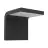 Eglo Wandleuchte Spiante Solar Schwarz 6W 800lm - 840 Kaltweiß | IP65 - Bewegungssensor