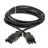 Lupa-con Verbinder Kabel 3x 1,5  2m Schwarz EPCOM/3