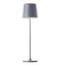 Brilliant Tischlampe Kaami Metall Plastik Grau 2W 310lm - 830 Warmweiß | 100mm - IP44 - Außenbeleuchtung - Dimmbar 