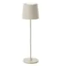 Brilliant Tischlampe Kaami Metall Plastik Beige 2W 310lm - 830 Warmweiß | 100mm - IP44 - Außenbeleuchtung - Dimmbar 