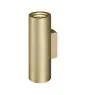 SLV Enola B Wandleuchte Aluminium Gold Rund | Geeignet für 2x GU10 
