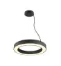 SLV Medo Ring 60 Pendelleuchte Aluminium Schwarz 26W 4000lm 110D - 930-940 CCT | Höchste Farbwiedergabe - Dali Dimmbar 