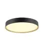 SLV Decona 42 Deckenleuchte Aluminium Schwarz Gold Rund 23W 2680lm - 930-940 CCT | IP44 - Höchste Farbwiedergabe - Dimmbar 