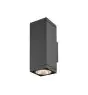 SLV Theo Pro L Wandleuchte Aluminium Anthrazit 10W 1200lm - 827 Extra Warmweiß | Außenbeleuchtung - IP65