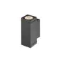 SLV Theo Pro S Up/Down Wandleuchte Aluminium Anthrazit 6W 700lm - 827 Extra Warmweiß | Außenbeleuchtung - IP65
