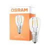 Osram Spezial T LED E14 Röhrenförmig Fadenlampe Klar 1.6W 50lm - 824 Extra Warmweiß | Ersatz Für 5W