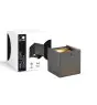 D'Lite Wandleuchte Elingen Aluminium Schwarz Up & Down 4.9W 480lm - 830 Warmweiß | IP65 - Lichtsensor