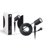 D'Lite Erdspießleuchte Fuse Stromkabel Schwarz | IP65 - Geeignet für 1x GU10 | incl. cable 2 Meter