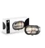 D'Lite Wandleuchte Ecco Schwarz Oval | IP44 - Geeignet für 1x E27