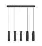 Nordlux Pendelleuchte Tilo Metall Schwarz | IP20 - Geeignet für 5x GU10