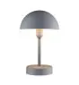 Nordlux Ellen To-Go Tischlampe Grau 2.8W 300lm - 830 Warmweiß | IP44 - Dimmbar - mit Schalter - Akku