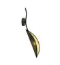 Emibig Wandleuchte Lotus Stahl Schwarz | Geeignet für 1x E14 - Max 10W
