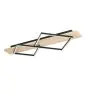 Eglo Deckenleuchte Boyal Holz Schwarz, Braun 13W 1750lm - 830 Warmweiß