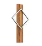 Eglo Wandleuchte Boyal Holz Schwarz, Rostig 13W 1750lm - 830 Warmweiß