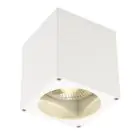 SLV Big Theo Decke Spot Aluminium Weiß | Außenbeleuchtung - IP44 - Geeignet für 1x GU10 Max. 75W - Dimmbar