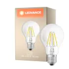 Ledvance Classic LED E27 Birne Fadenlampe Klar 4W 470lm - 840 Kaltweiß | Ersatz für 40W