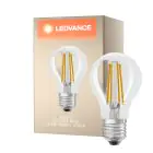 Ledvance Classic LED E27 Birne Fadenlampe Klar 5.9W 806lm - 827 Extra Warmweiß | Ersatz Für 60W