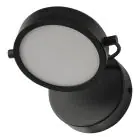 Ledvance Decor Puck Wandleuchte Schwarz 11W 370lm - 930 Warmweiß | Höchste Farbwiedergabe