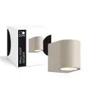 D'Lite Wandleuchte Vossem Beige| IP54 - Geeignet für 1x GU10 