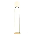 DFTP by Nordlux Shapes Stehlampe Glas und Metall Kupfer | Geeignet für E27