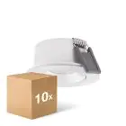Mehrfachpackung 10x Ledvance LED-Spot Air Adjust Aluminium Weiß 4W 320lm 36D - 930 Warmweiß | Ausschnitt 68mm - IP23 - Höchste Farbwiedergabe - Dimmbar