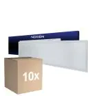 Mehrfachpackung 10x Noxion LED Panel Delta Value V5 28W 3920lm - 830-840 CCT | 120x30cm - UGR