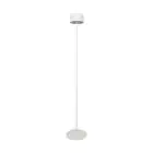 Eglo Stehlampe Roccanova-L Solar Stahl Weiß 2W 270lm - 830 Warmweiß | IP44 - Berührungsdimmbar - USB-C